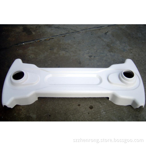 Thermoforming plastic mechanical shell